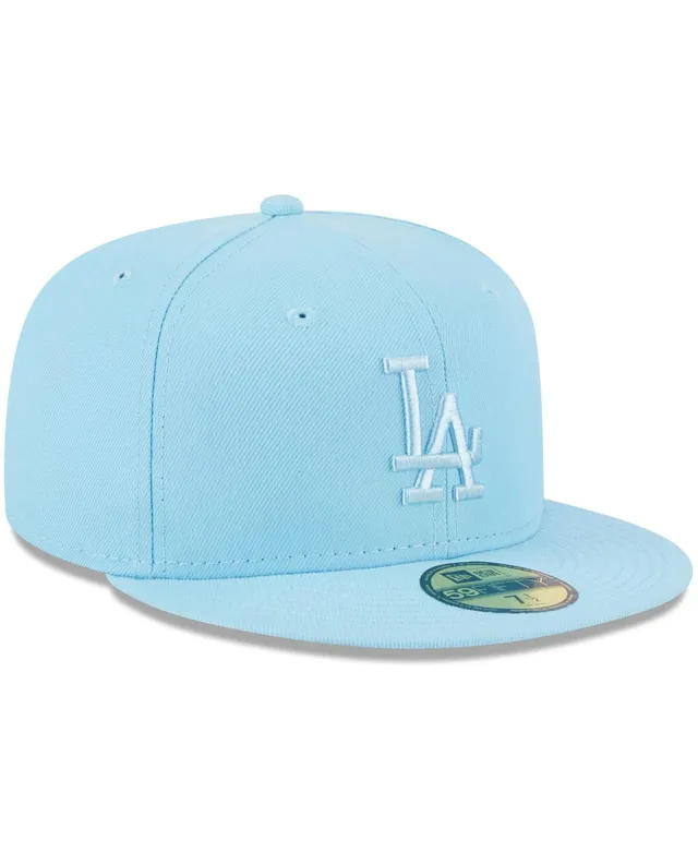 Men's New Era Light Blue Los Angeles Dodgers 59FIFTY Fitted Hat