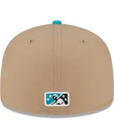 Men's New Era Tan Bowie Baysox Copa De La Diversion 59FIFTY Fitted Hat