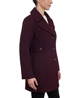 Anne Klein Women's Single-Breasted Peacoat, Created for Macy's