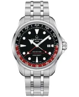 Certina Men's Swiss Automatic Ds Action Gmt Stainless Steel Bracelet Watch 43mm