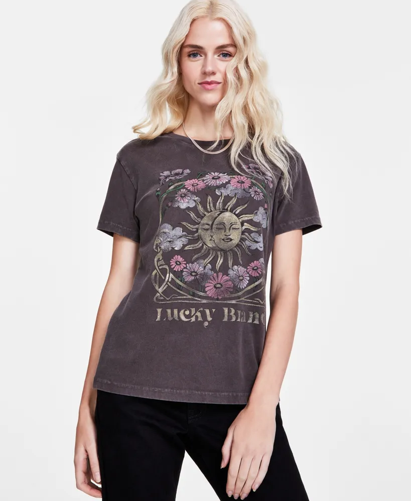 Lucky Brand Short-Sleeve Buffalo Stars Graphic T-Shirt