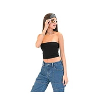 Women's Basic Strapless Tube Top