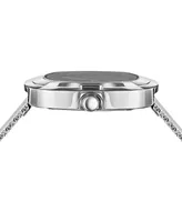 Versus Versace Men's Three-Hand Quartz You and Me Silver-Tone Stainless Steel Bracelet 41mm
