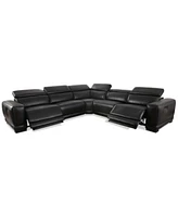 Krofton Beyond Leather Fabric Sectional Collection Created For Macys