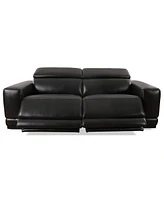 Closeout! Krofton 2-Pc. Beyond Leather Fabric Sofa with 2 Power Motion Recliners, Created for Macy's