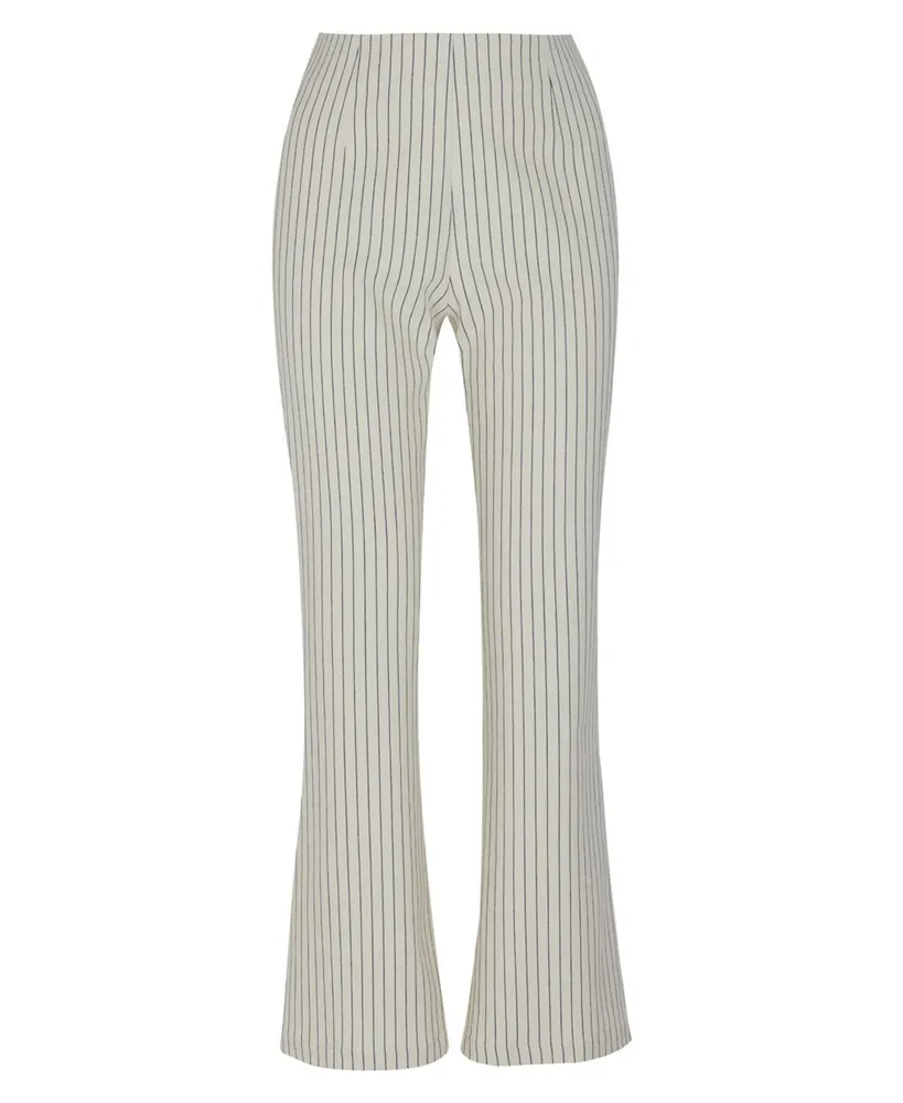 Women's Striped Wide Leg Pants - Multi