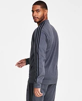 adidas Men's Tricot Heathered Logo Track Jacket