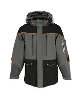 RefrigiWear Men's PolarForce Insulated Parka with Detachable Hood