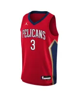 Big Boys and Girls Jordan C.j. McCollum Red New Orleans Pelicans 2022/23 Swingman Jersey - Statement Edition