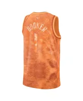 Men's and Women's Nike Devin Booker Orange Phoenix Suns Select Series Swingman Jersey