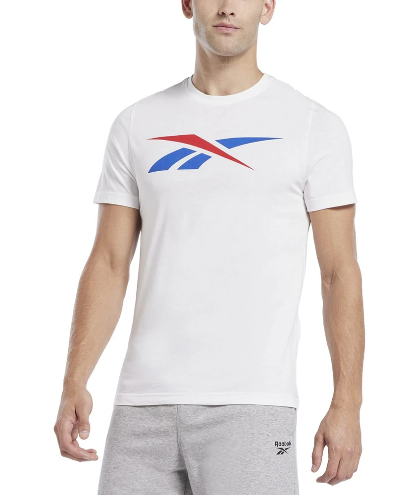 Reebok Men's Vector Logo Graphic T-Shirt