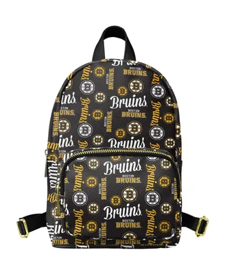 Youth Girls Foco Black Boston Bruins Repeat Brooklyn Mini Backpack