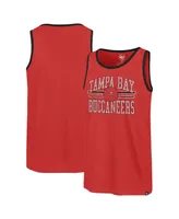 Men's '47 Brand Red Tampa Bay Buccaneers Winger Franklin Tank Top