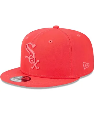 Men's New Era Red Chicago White Sox Spring Color Basic 9FIFTY Snapback Hat