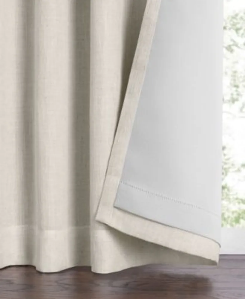 Elrene Harrow Solid Texture Blackout 1 Piece Curtain Panel Collection