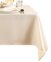 Laurel Solid Texture Water and Stain Resistant Tablecloth, 60" x 84"