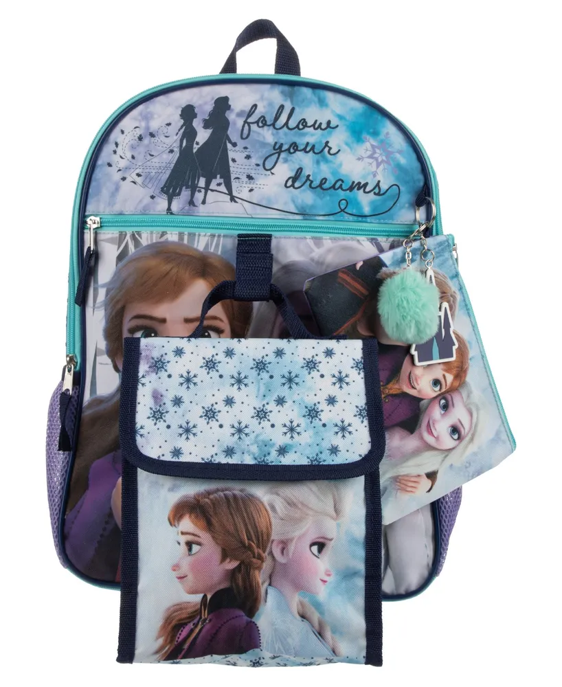 Frozen 5 Piece Backpack Set