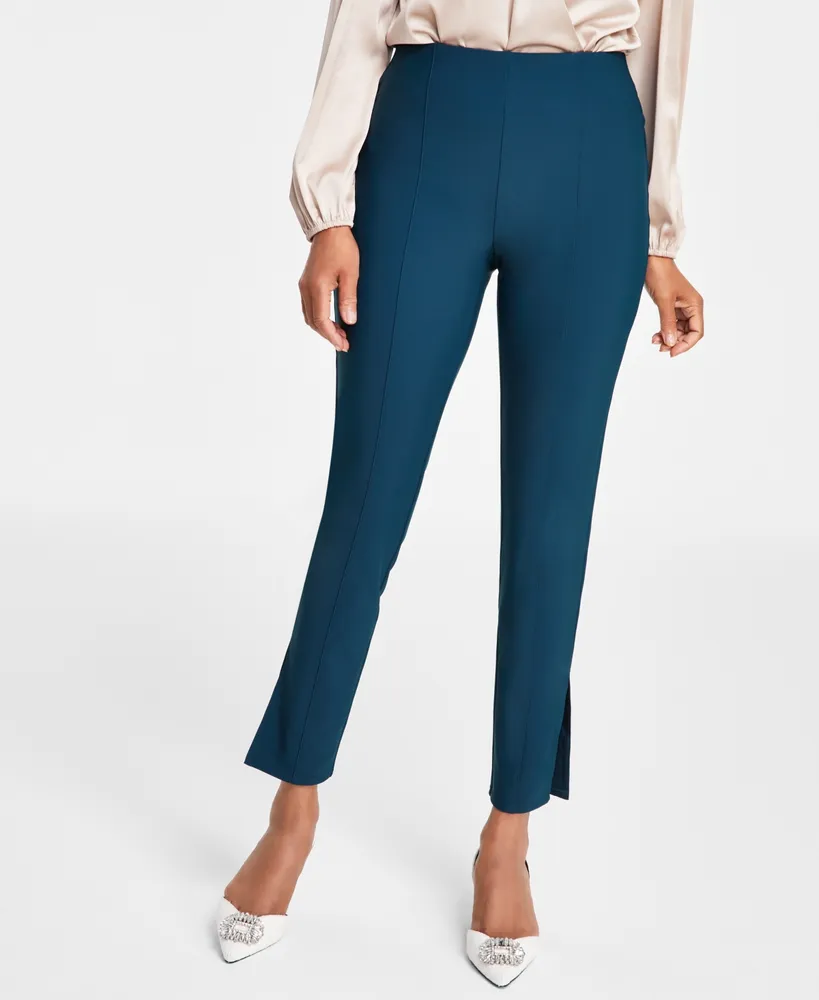 I.n.c. International Concepts Women's Slit Ankle Pants, Created for Macy's