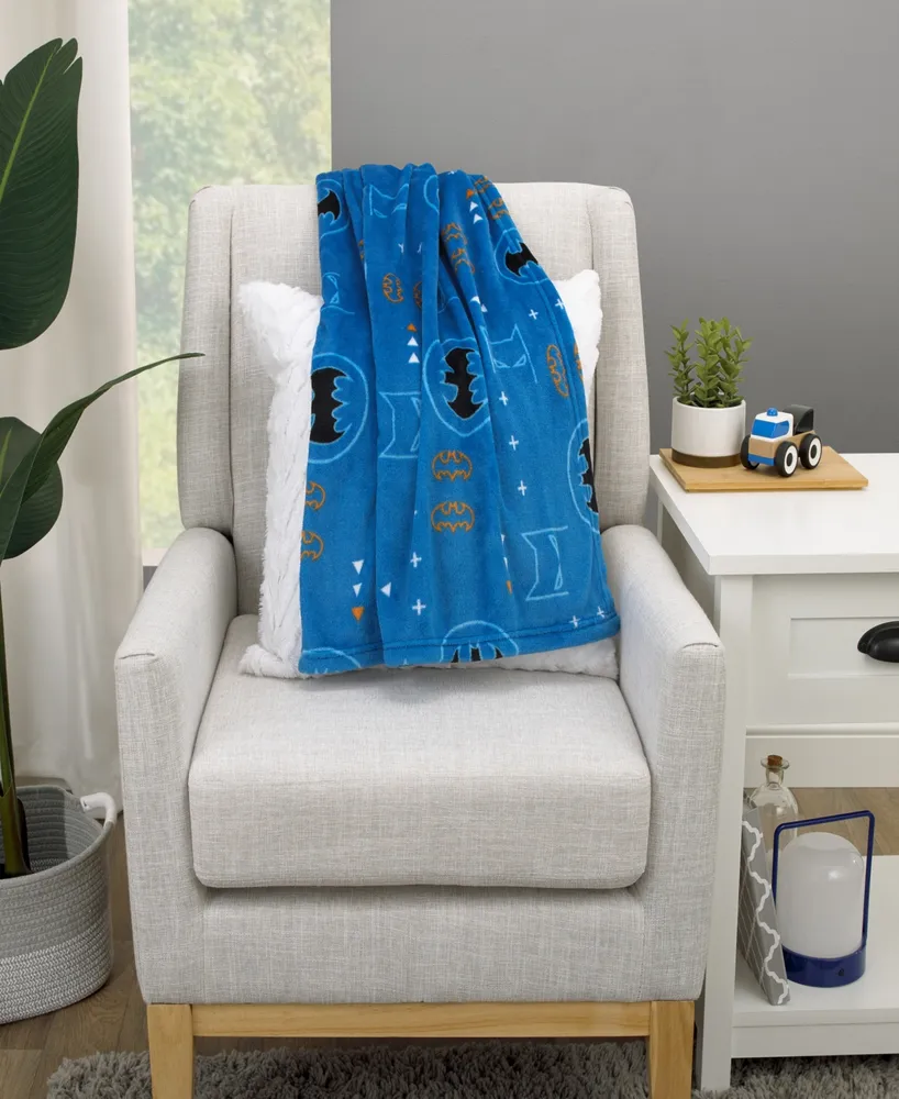 Warner Brothers Batman Baby Blanket