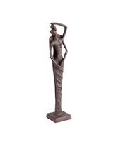 Danya B Embracing Couple Cast Iron Sculpture