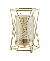 Danya B Prism Warm Hurricane 2-Piece Candle Holders Set