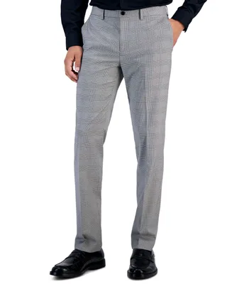 I.n.c. International Concepts Men's Trinity Slim-Fit Glen Plaid Suit Pants, Created for Macy's