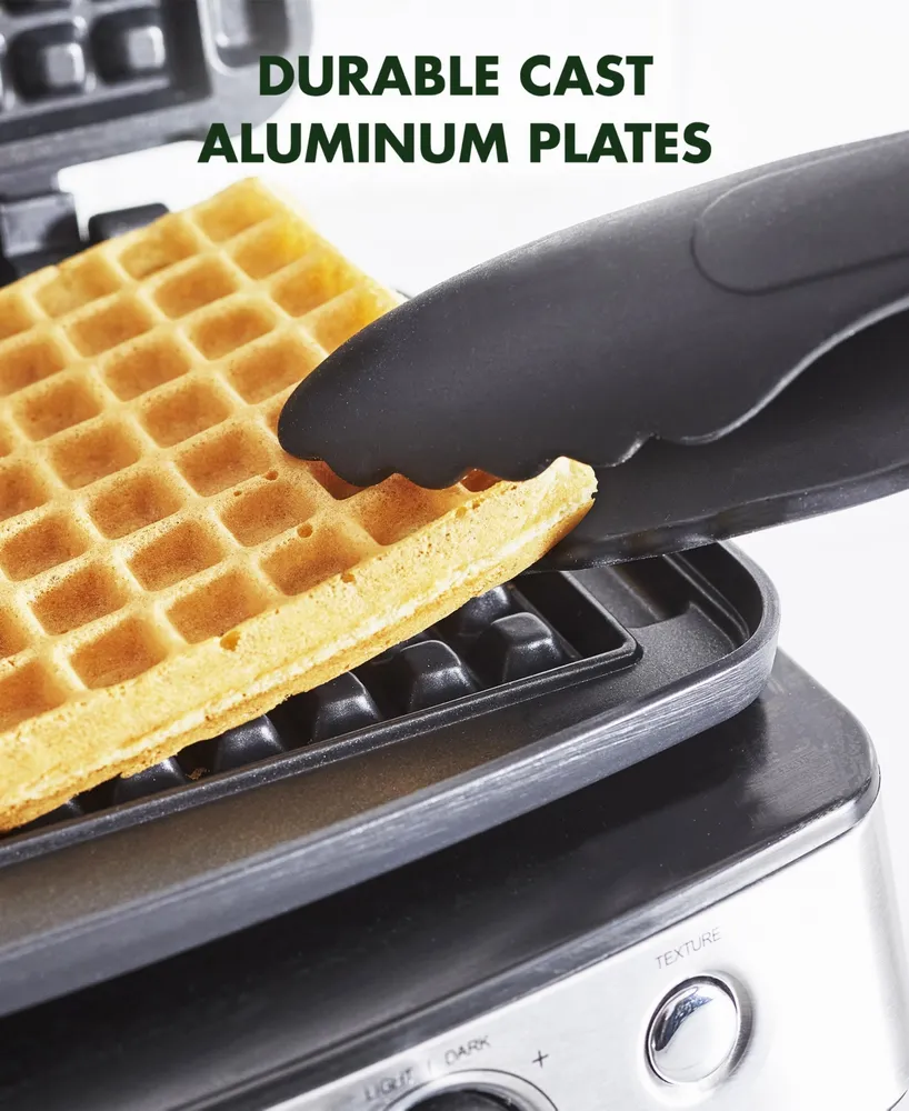 GreenPan Elite 2-Square Belgian or Classic Waffle Maker