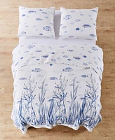 Levtex Indigo Tide Reversible -Pc. Quilt Set