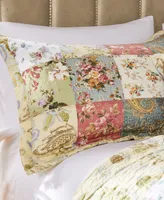 Greenland Home Fashions Blooming Prairie Authentic Patchwork Piece Bedspread Set