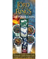MasterPieces Casino Style 100 Piece Poker Chip Set - Lord of The Rings
