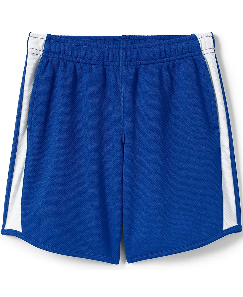 Lands' End Girls School Uniform Mesh Athletic Gym Shorts