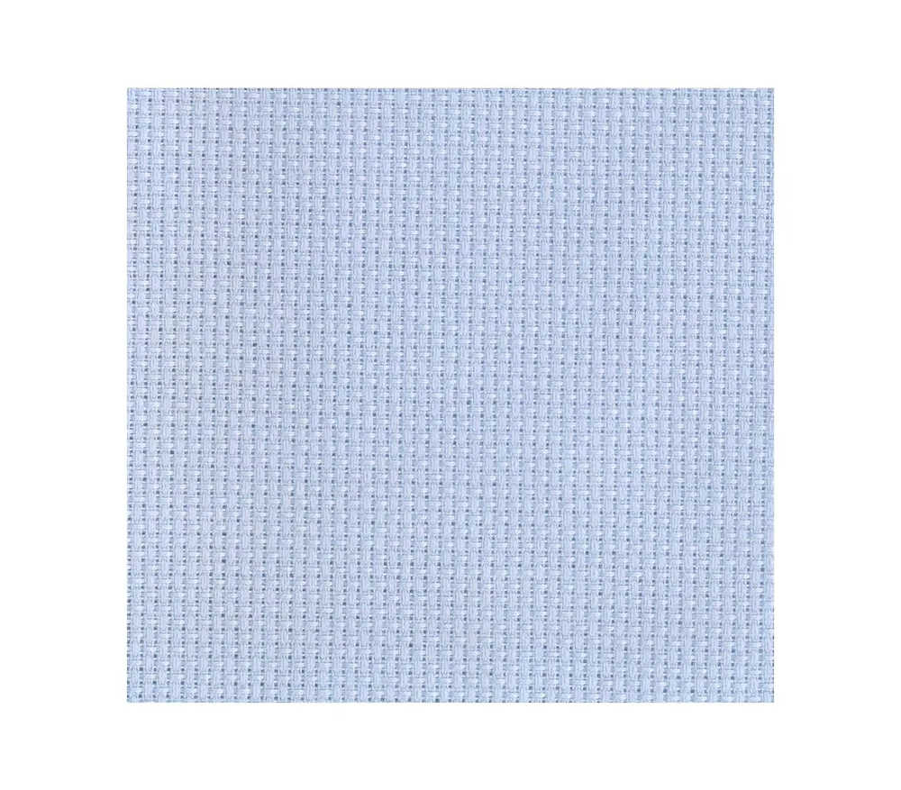 Precut Needlework Fabric Zweigart Stern-Aida 14 count Pale Blue 3706/5130