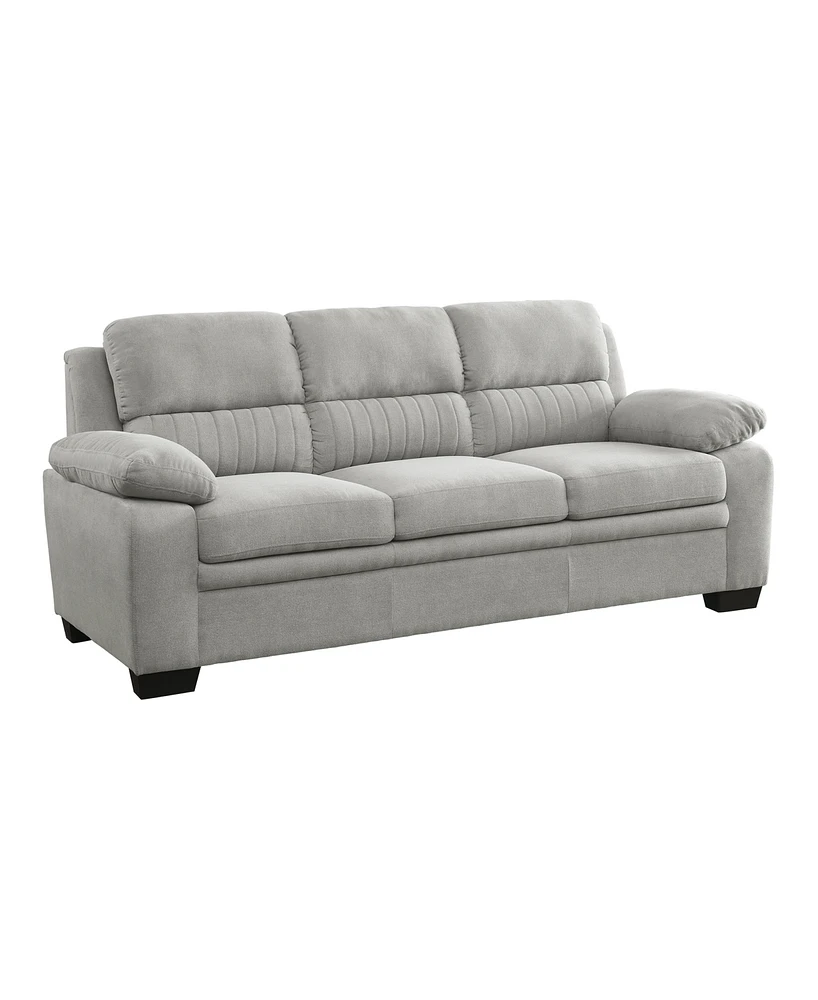 White Label Odessa 80" Fabric Sofa