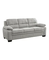 White Label Odessa 80" Fabric Sofa