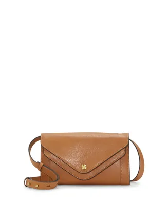 Lucky Brand Women's Love Leather Crossbody Wallet Handbag