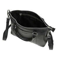 Club Rochelier Leather Crossbody Bag with Top Handles
