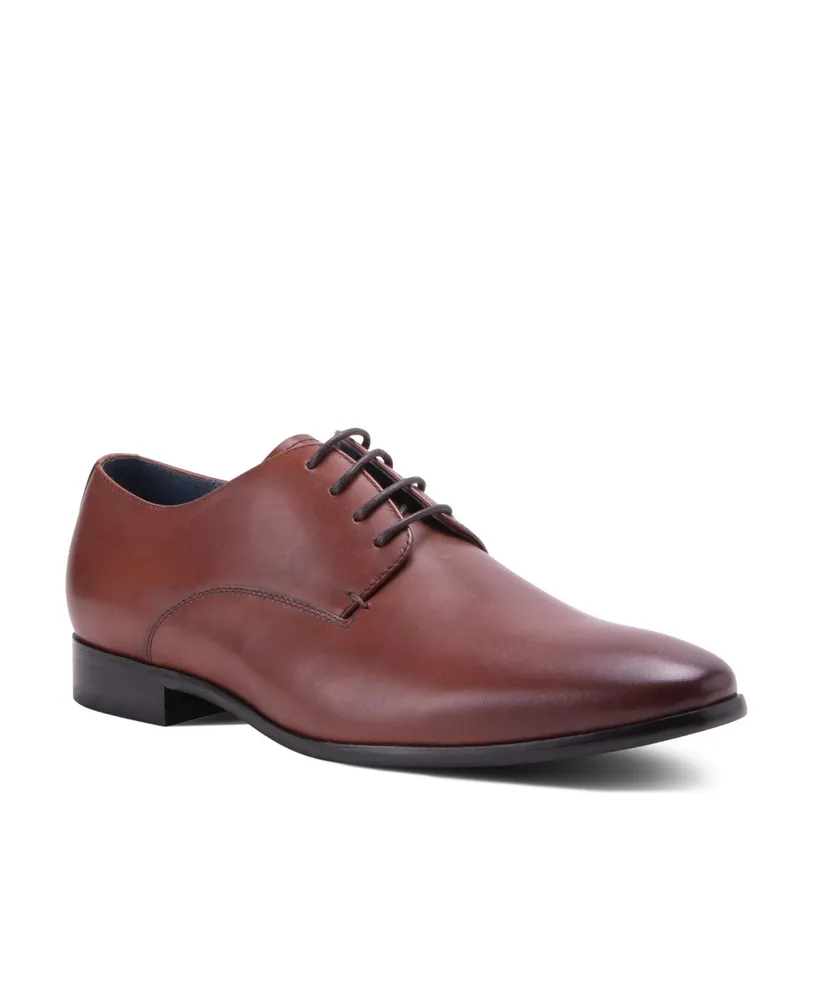 Blake McKay Men's Men s Fairfax Dress Lace-Up Plain Toe Derby Leather Shoes