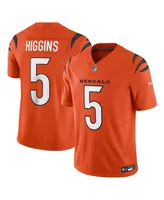 Men's Nike Tee Higgins Orange Cincinnati Bengals Vapor F.u.s.e. Limited Alternate 1 Jersey