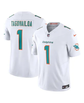 Men's Nike Tua Tagovailoa White Miami Dolphins Vapor F.u.s.e. Limited Jersey