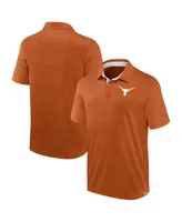 Men's Fanatics Heather Texas Orange Texas Longhorns Classic Homefield Polo Shirt