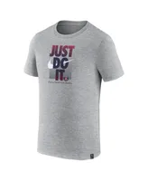 Men's Nike Gray Paris Saint-Germain Just Do It T-shirt