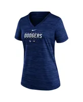 Women's Nike Royal Los Angeles Dodgers Authentic Collection Velocity Practice Performance V-Neck T-shirt