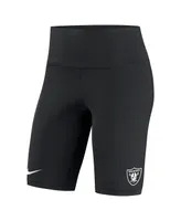 Women's Nike Black Las Vegas Raiders Biker Shorts