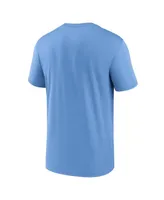 Men's Nike Light Blue Milwaukee Brewers City Connect Logo T-shirt