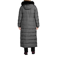 Lands' End Plus Size Down Maxi Winter Coat