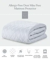 Ella Jayne Signature Plush Allergy Free Bedding Bundle which Includes 2 Medium Pillows and Mattress Pad