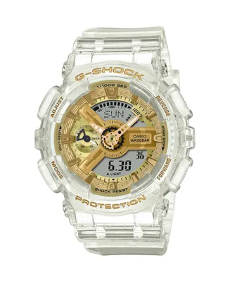 G-Shock Unisex Analog Digital Clear Resin Watch 45.9mm