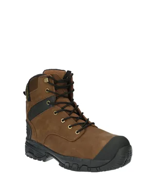 RefrigiWear Men's Iron-Tuff Hiker Leather Waterproof Insulated Work Boots