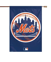 Wincraft New York Mets 28" x 40" Circle Logo Single-Sided Vertical Banner