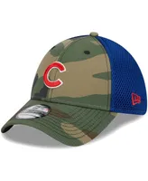 Men's New Era Camo Chicago Cubs Team Neo 39THIRTY Flex Hat